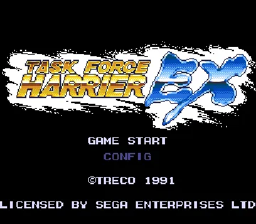 Task Force Harrier EX (Japan) screen shot title